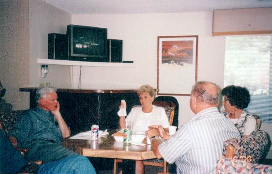 John and Marge Randall (n&eacute;e Hamer) and friends.