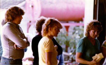 Grant Stimler, Susie and Dorothy Braun.