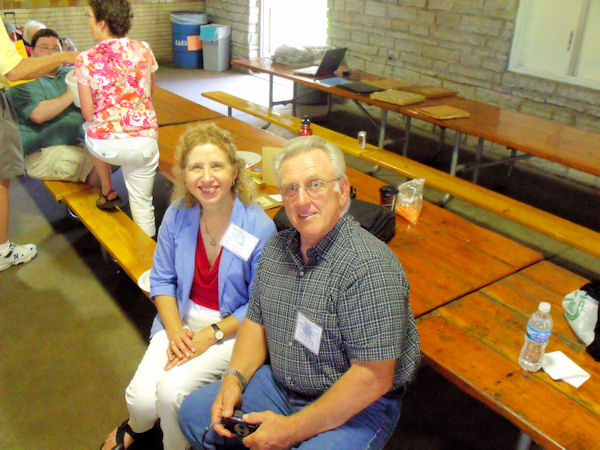 Karen Kampa Shambaugh and Joe Fortino