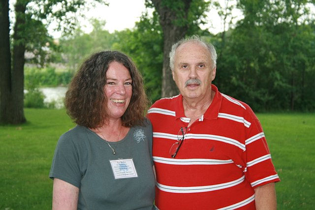 Rae Stimler Bordua and Leo Stimmler, photograph courtesy of Doug Beck