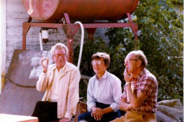 Forrest Stimler with Keith Hunt and his wife.