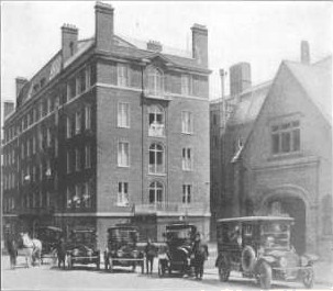 Private Pavilion, Ambulances and Garage.  Flower Hospital, New York City..