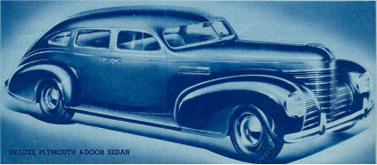 1939 Deluxe Plymouth 4-Door Sedan