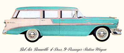 1956 Chevrolet Two-tone Station Wagon