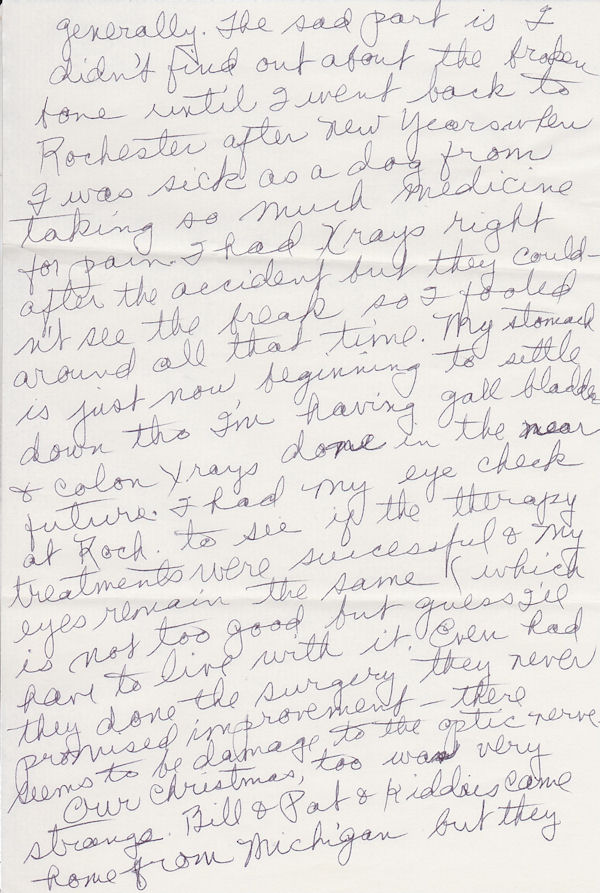 Page 2 of letter from Alvina Morse to Mr. and Mrs. H. Kirkpatrick, dated Mar. 5, 1974