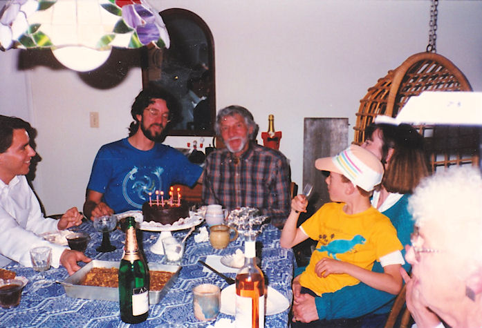 Kirk Kirkpatrick's birthday party, 1989