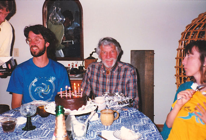 Kirk Kirkpatrick's birthday party, 1989