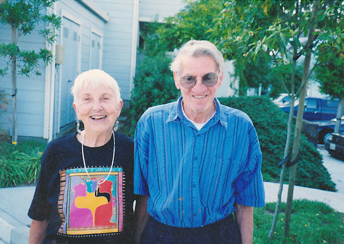Louise and Kirk returned from Cindy's celebrations, September 1994