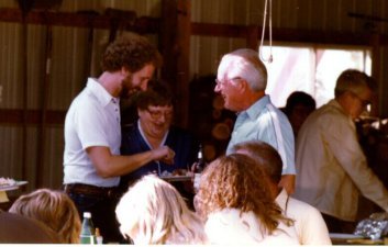 Jeff Stimler, Marie Braun and Spencer Stimler.