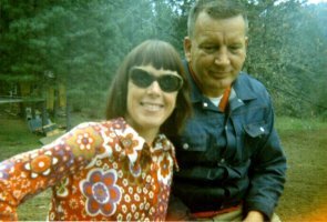 Diane and Richard Stimler, Jacksonville, OR, 1972.