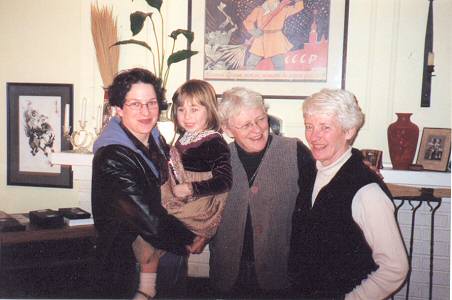 Gretchen Greenwood, Gayle Joos, Martha Greenwood and Mary Claire Greenwood.