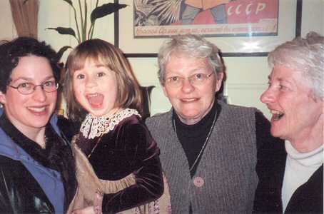 Gretchen Greenwood, Gayle Joos, Martha Greenwood and Mary Claire Greenwood.