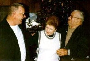 Richard Stimler, Helen Lundblad (n&eacute;e Stimler), and Rupert Stimler, Jacksonville, OR, 1972.