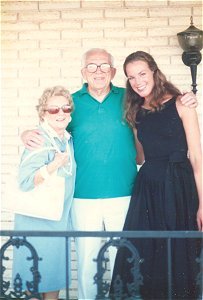 Grandpa Butchie, Grandma Queenie, Grandpa Butchie and Rae.
