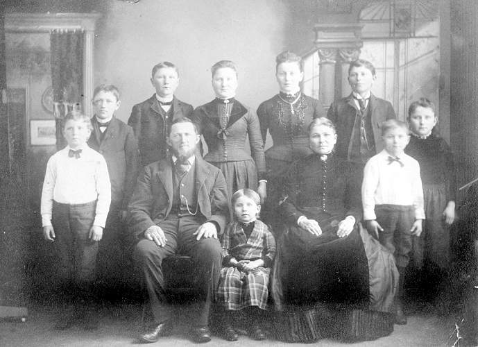 Franz Anton and Crescentia Stimmler and their Family.