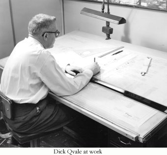 Dick Qvale at work.