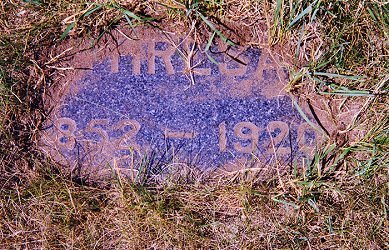 Theresa Kampa's Gravestone, Duelm, MN.