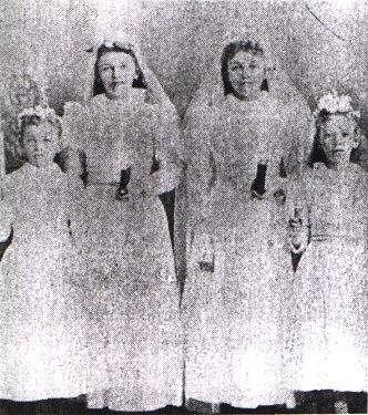 Math and Mary Adelman's daughters, 1900.