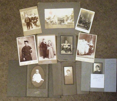 Collection of original Stimler and Kampa family ancestor photographs