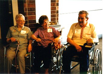 Ann Hall (n&eacute;e Stimler), Red and Joe Stimler.