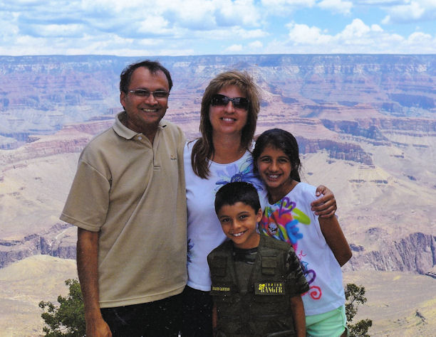 Anthony Family at Grand Canyon, 2013