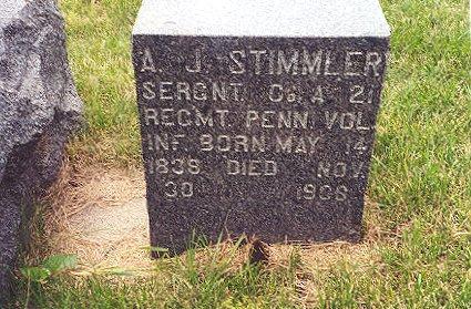 Anton Stimmler's Gravestone.