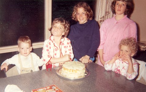 A Party with the Stimler Kids in Ottawa, Ontario, Canada -- April 1963.