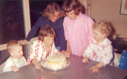 A Party with the Stimler Kids in Ottawa, Ontario, Canada -- April 1963.