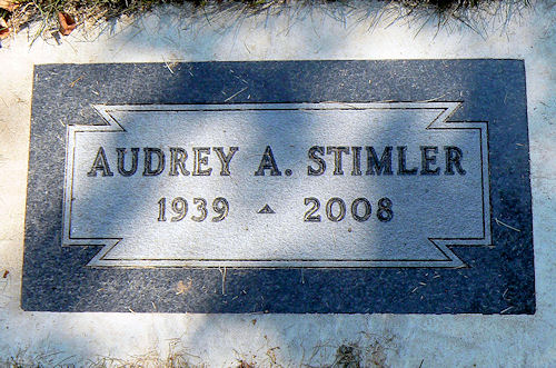 Audrey A. Stimler's gravestone