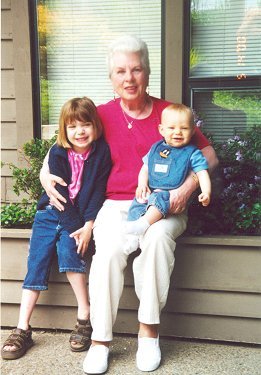 Lisa Marie Henry, Helen Lundblad (n&eacute;e Stimler), and Kyle Scott Stimler, OR, 1972.