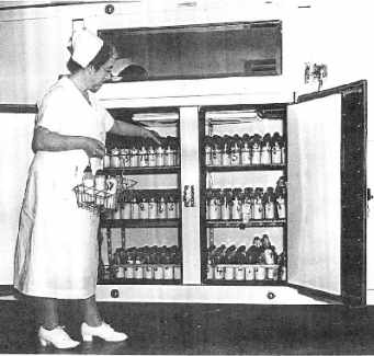 Baby bottles for the orphans.