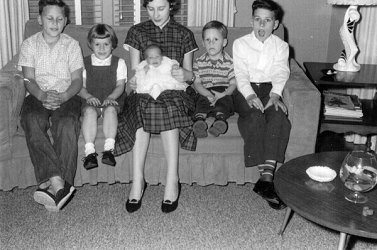 The Bartek Family in 1960