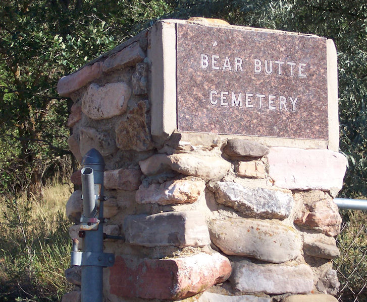 Bear Butte Cemetery, Sturgis, Meade, South Dakota