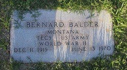 Bernard Balder's gravestone, Woodlawn Cemetery, Las Vegas, NV © Ellen Stanton