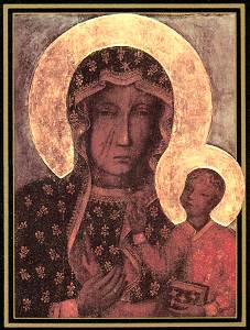 Our Lady of Czestochowa or the Black Madonna.