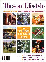Cover of 'Tucson Lifestyle' with Kampa home