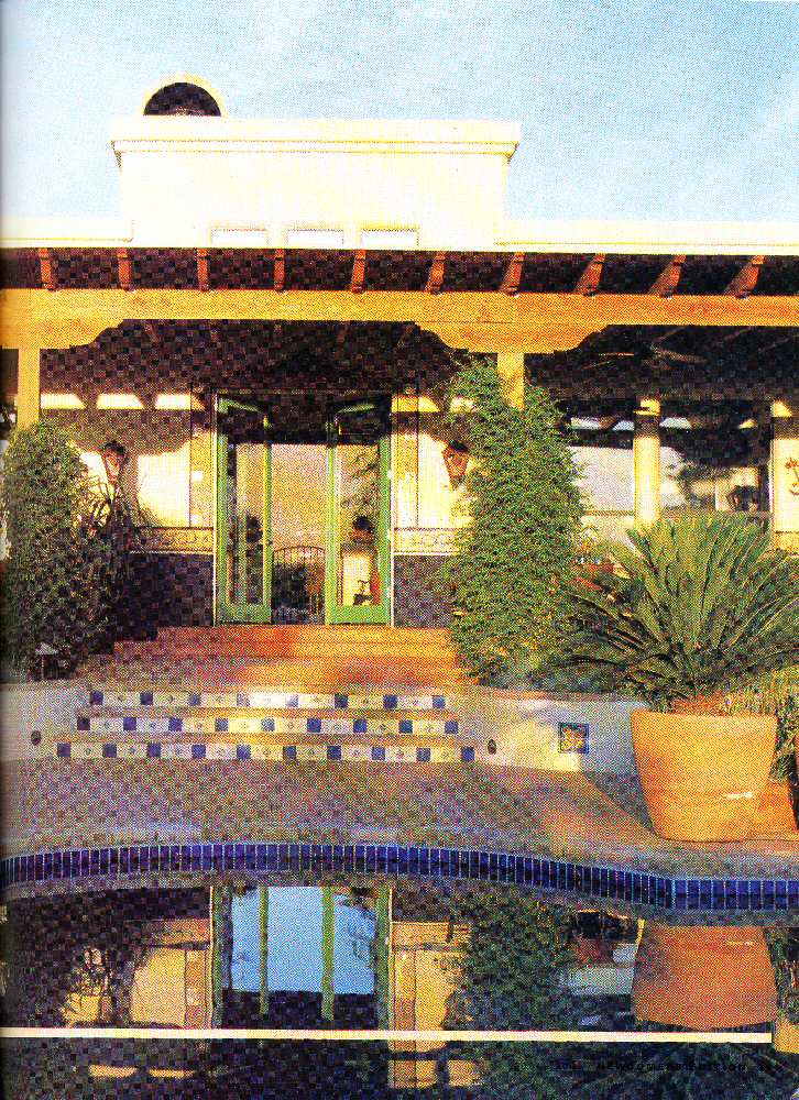 'Outdoor Galore,' p. 39, with article on Dick and Bonnie Kampa's Tucson home and lifestyle