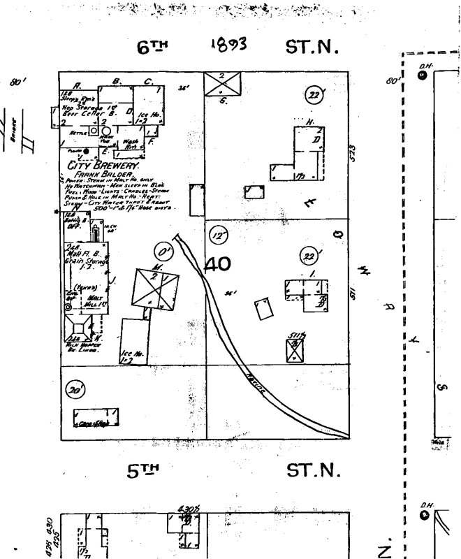 Frank Balder's Brewery Floor Plan.