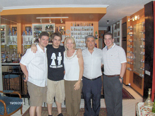 Reha and Carol Kampa Butros family, May 19, 2009