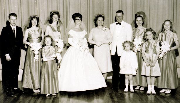 Eugene and Irene Carey Family, 1962