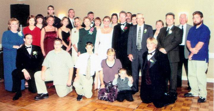 Carol Kampa and her family.