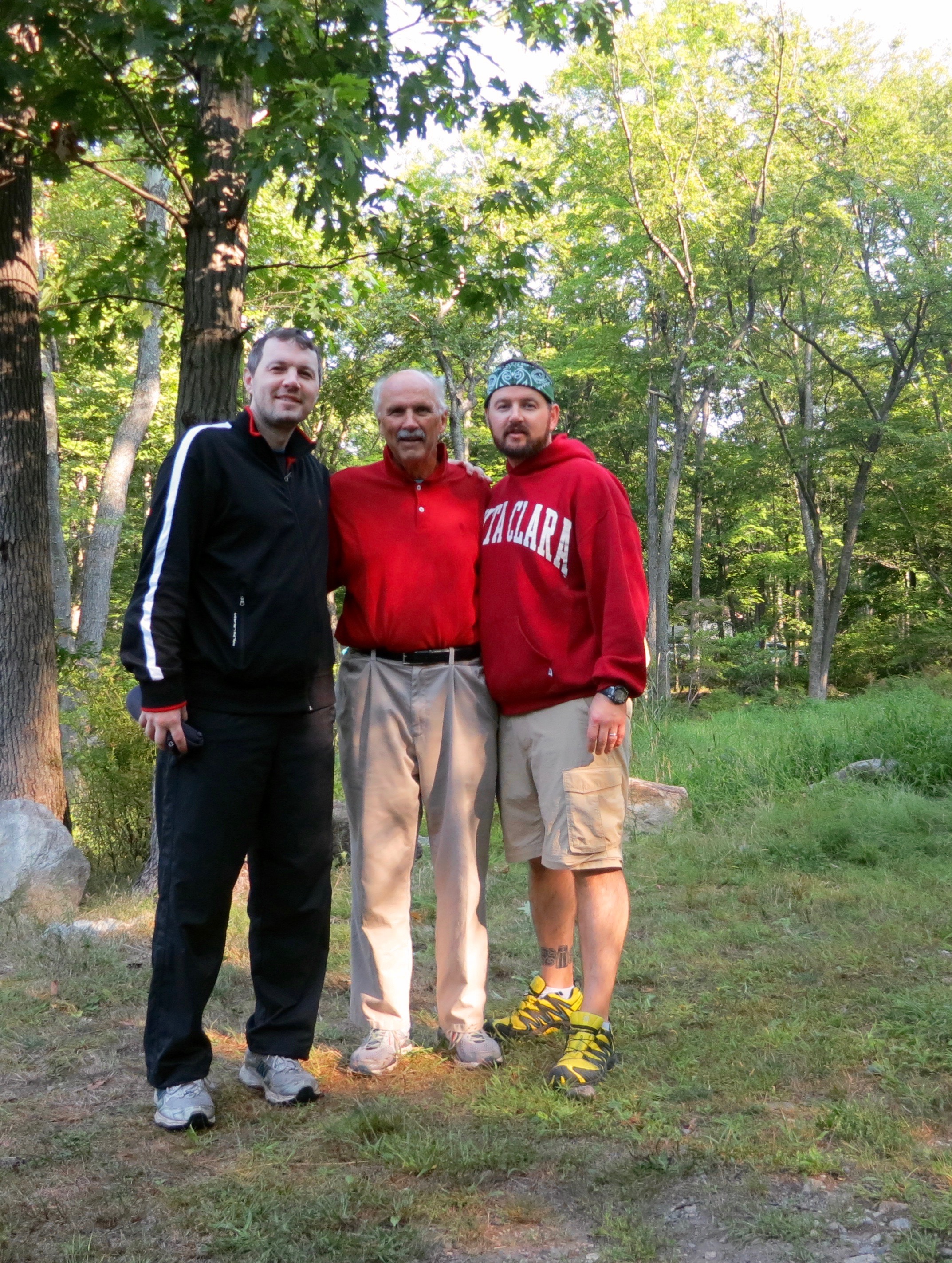 Chad, Leo and Colin Stimmler, Sept. 2016