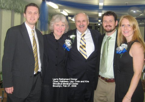 Chad, Kathleen, Leo, Colin and Kris, Woodhull Medical Center, Brooklyn, Feb. 27, 2009