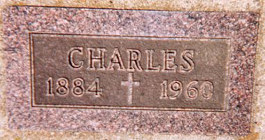 Charles N. Haaf's Gravestone, Clear Lake, MN.