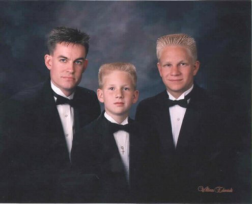 Christian Chandler, Alexander and Adam Rodgers.