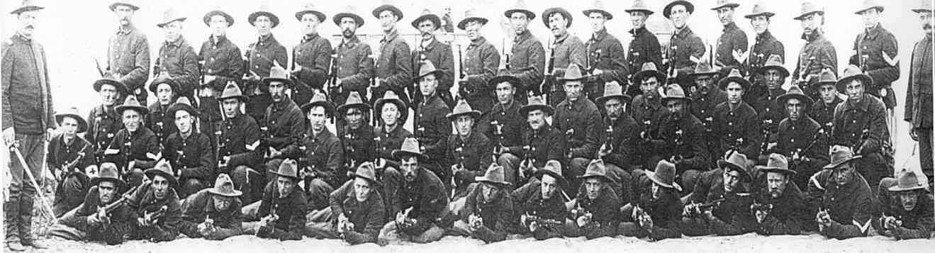 Company M, Stearns County MN, October 7, 1898.