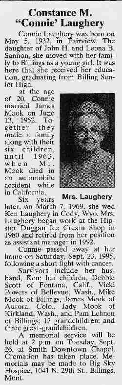 Obituary of Constance M. 
