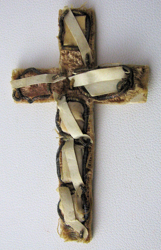 Cross opened right inside