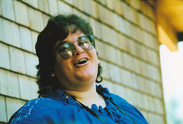 Dana, approx. 1988 in San Anselmo, CA