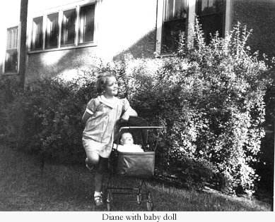 Diane Anderson with doll.